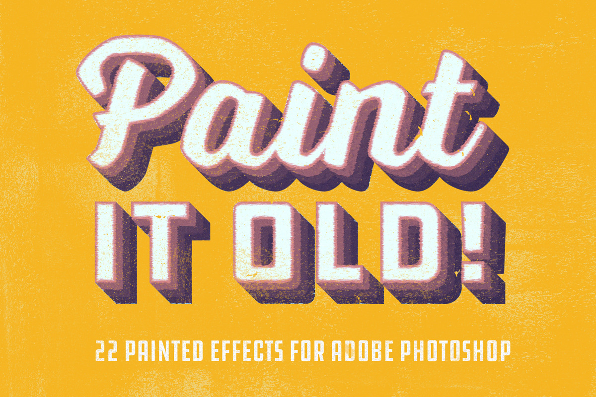 Paint it old! in Photoshop Layer Styles - product preview 8