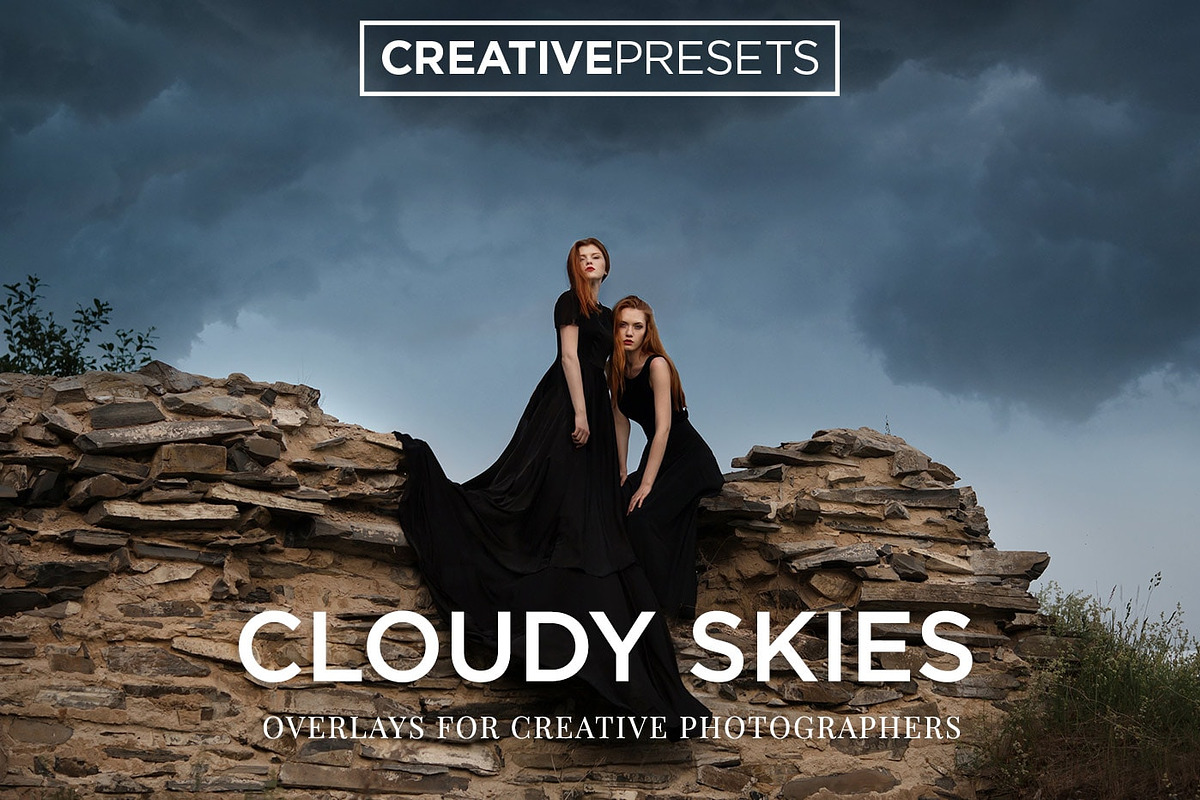 30 Cloudy Sky Overlays in Photoshop Layer Styles - product preview 8
