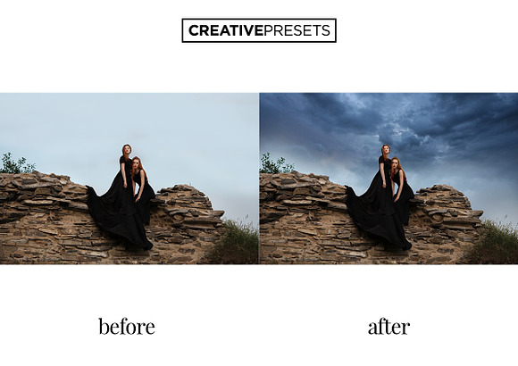 30 Cloudy Sky Overlays in Photoshop Layer Styles - product preview 2