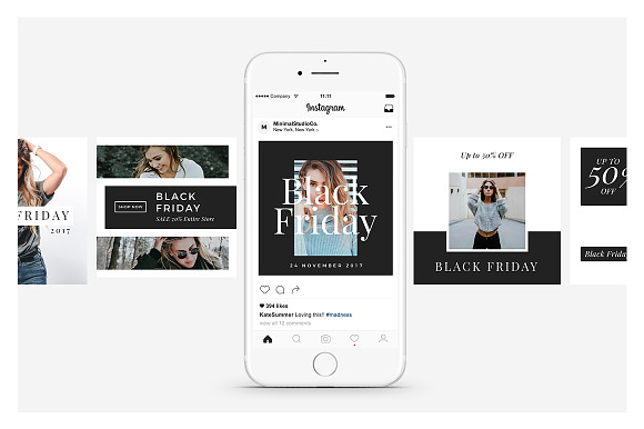 Ultimate Black Friday Social Media in Instagram Templates - product preview 6