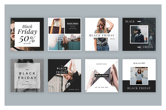 Ultimate Black Friday Social Media in Instagram Templates - product preview 13