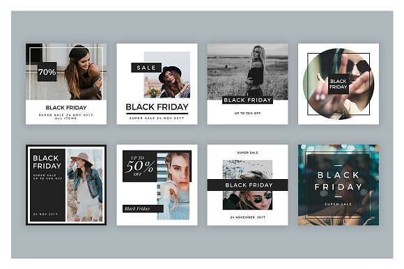 Ultimate Black Friday Social Media in Instagram Templates - product preview 15