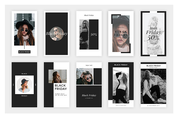 Ultimate Black Friday Social Media in Instagram Templates - product preview 22