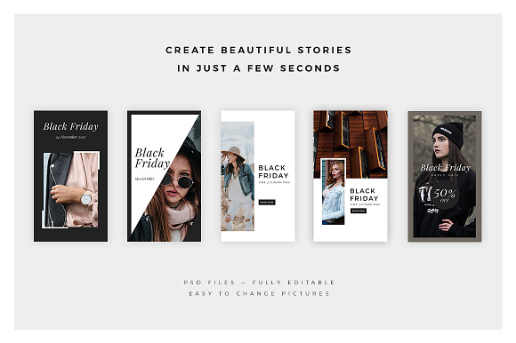Ultimate Black Friday Social Media in Instagram Templates - product preview 23