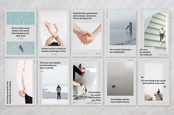40 Pinterest Quotes in Pinterest Templates - product preview 4