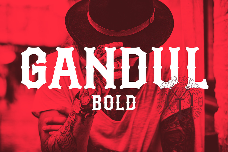 Gandul Bold in Bold Fonts - product preview 8