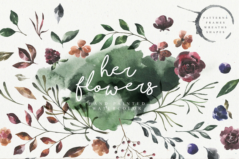 Her Flowers in Illustrations - product preview 8