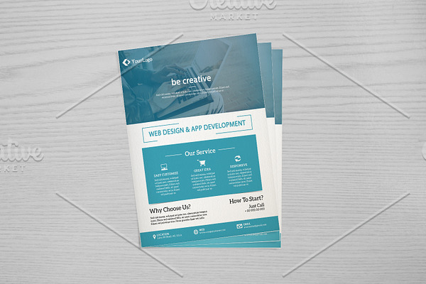 Web Designer Flyer Template -V658