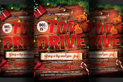 Christmas Toy Drive Flyer Template