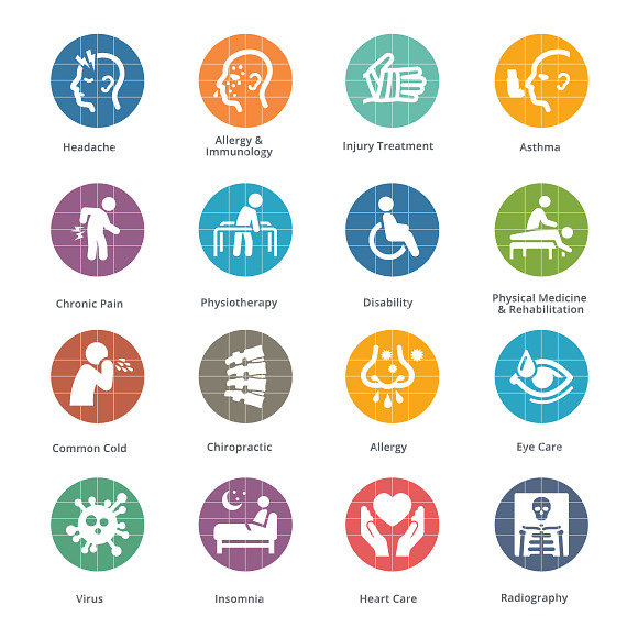 Health Conditions & Diseases Icons in Icons - product preview 2