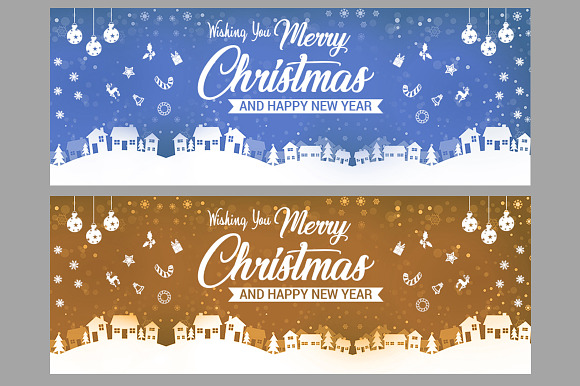 Merry Christmas Facebook Covers in Facebook Templates - product preview 5