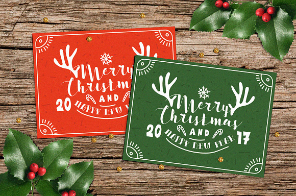 Happy Holiday + Update in Christmas Fonts - product preview 7