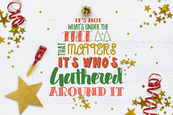 Happy Holiday + Update in Christmas Fonts - product preview 8