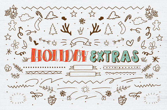 Happy Holiday + Update in Christmas Fonts - product preview 9
