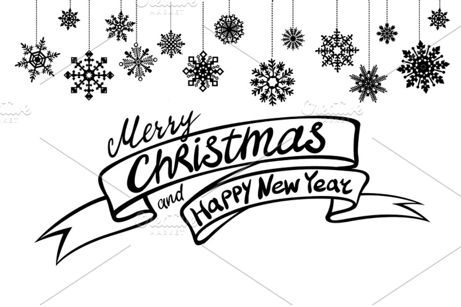 Merry Christmas and happy new year in Graphics - product preview 8
