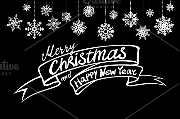 Merry Christmas and happy new year in Graphics - product preview 1