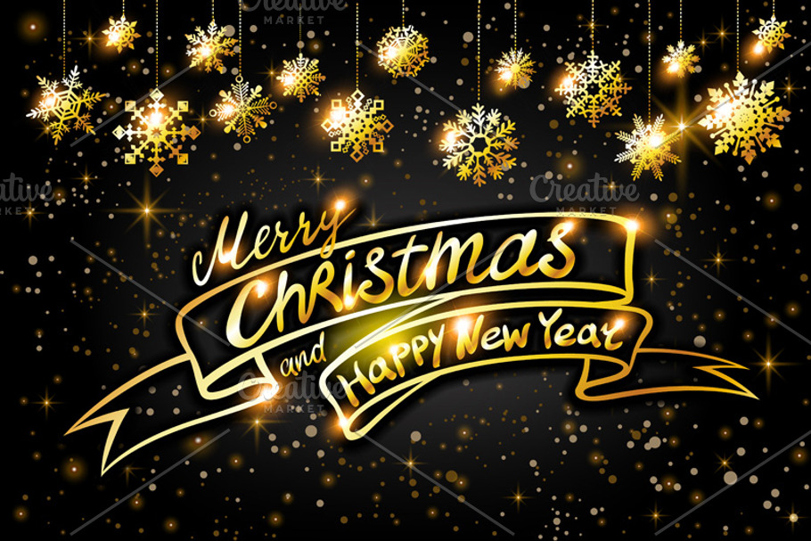 Merry Christmas and happy new year  in Graphics - product preview 8