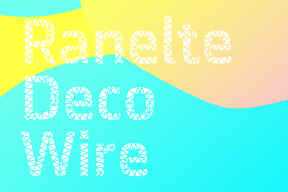 Ranelte Deco in Sans-Serif Fonts - product preview 1