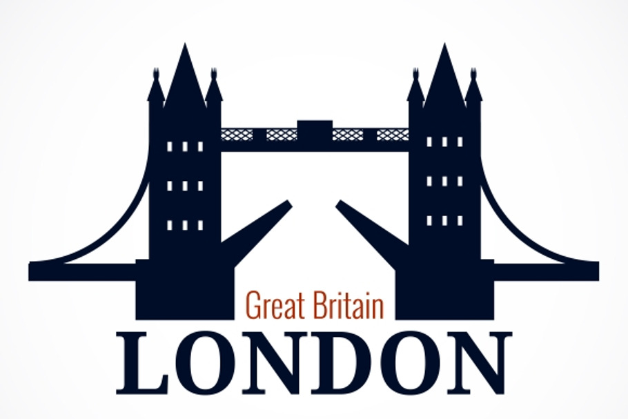 London Bridge Logo in Icons - product preview 8