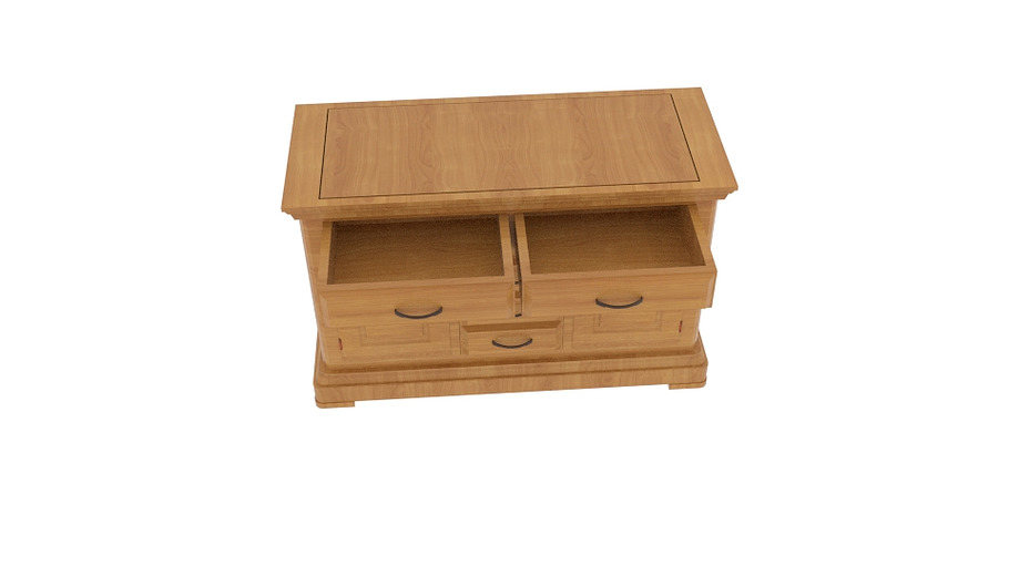 Canterbury Solid Oak Large Sideboard in Furniture - product preview 2