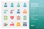Medical Services Icons Set 1 - Sympa