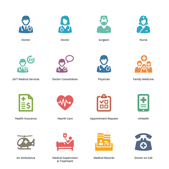 Medical Services Icons Set 1 - Sympa in Graphics - product preview 1