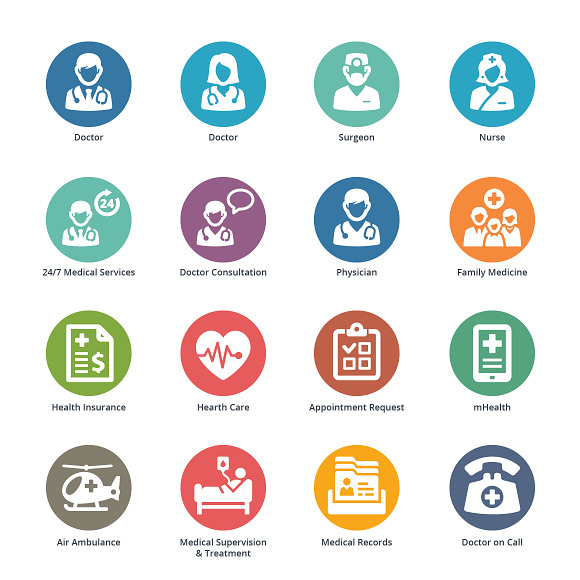 Medical Services Icons Set 1 - Sympa in Graphics - product preview 2