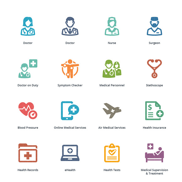 Medical Services Icons Set 2 - Sympa in Graphics - product preview 1