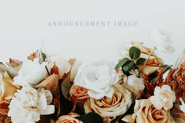 Holiday Florals Announcement Image