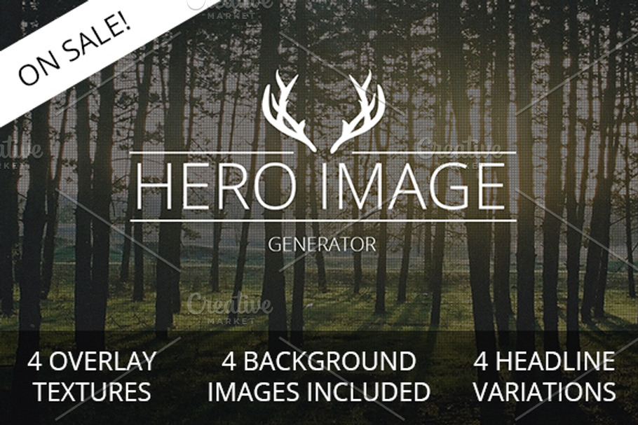 Hero Image Generator in Website Templates - product preview 8
