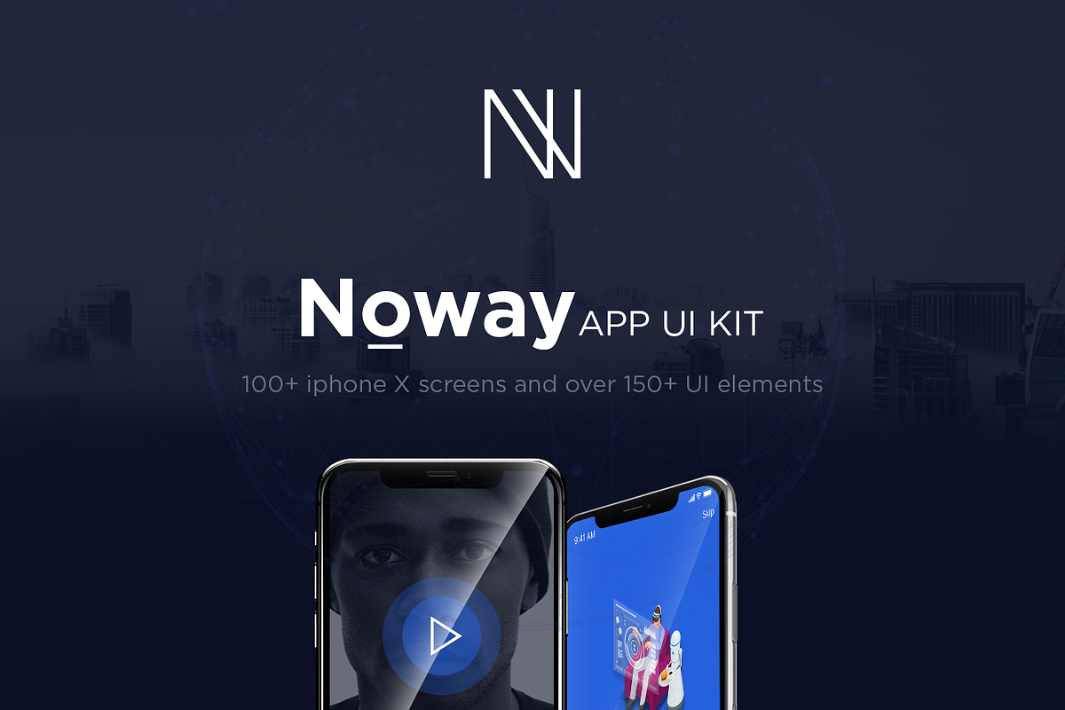 Noway Mobile App UI Kit in UI Kits and Libraries - product preview 8