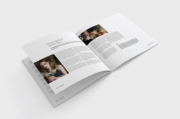 Square Wonderer Magazine in Magazine Templates - product preview 2