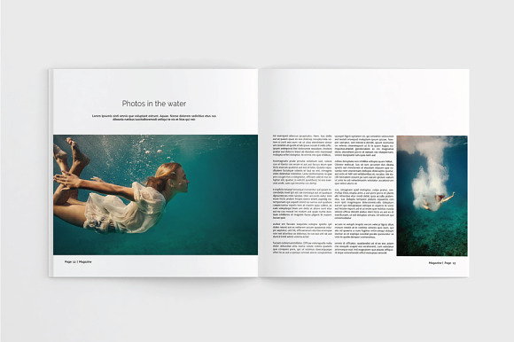 Square Wonderer Magazine in Magazine Templates - product preview 6