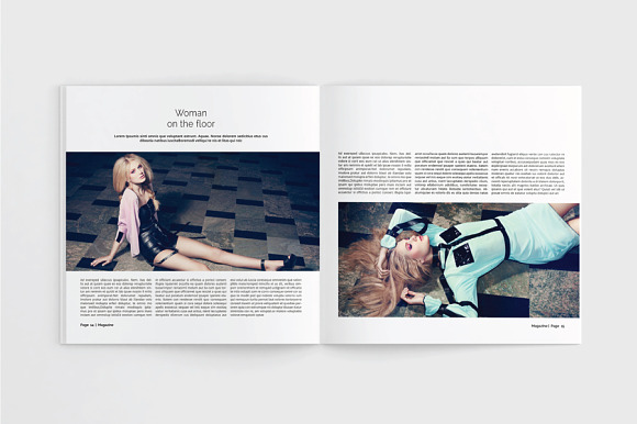 Square Wonderer Magazine in Magazine Templates - product preview 7
