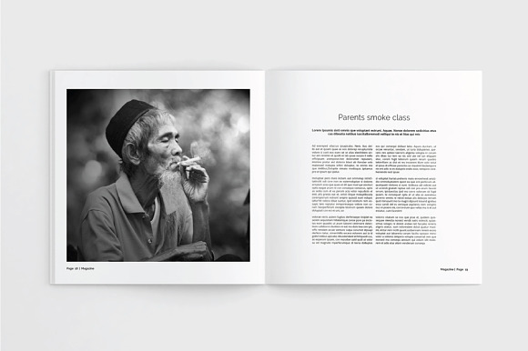 Square Wonderer Magazine in Magazine Templates - product preview 9
