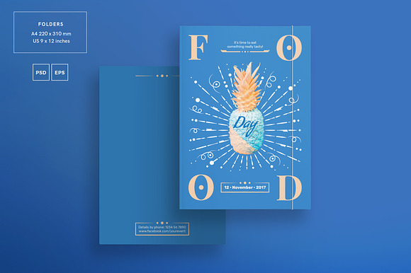 Mega Bundle | Food Day in Templates - product preview 4