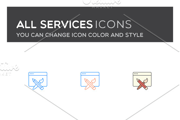 Most Essential Services Icons in Marketing Icons - product preview 4