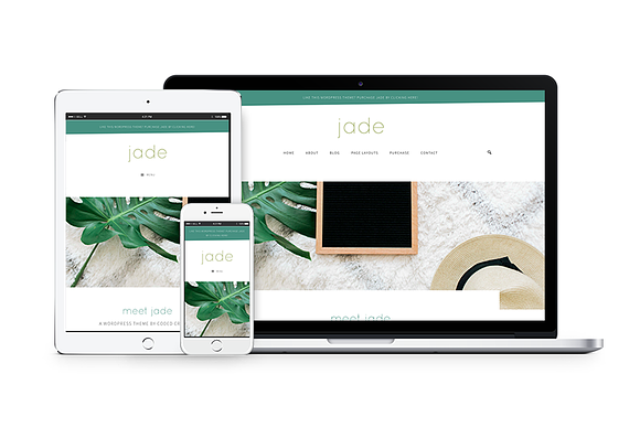 Jade - A Theme for Creatives in WordPress Blog Themes - product preview 1