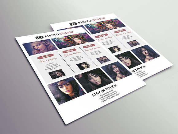 Photography Price list Flyer in Flyer Templates - product preview 1