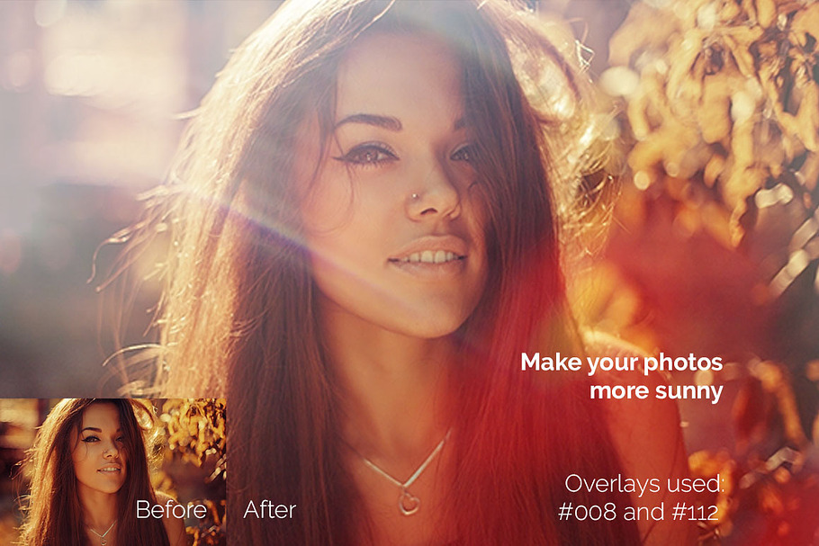 125 Light Leaks Photo Overlays in Photoshop Layer Styles - product preview 8