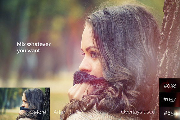 125 Light Leaks Photo Overlays in Photoshop Layer Styles - product preview 2