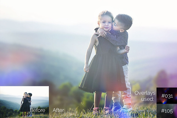 125 Light Leaks Photo Overlays in Photoshop Layer Styles - product preview 3