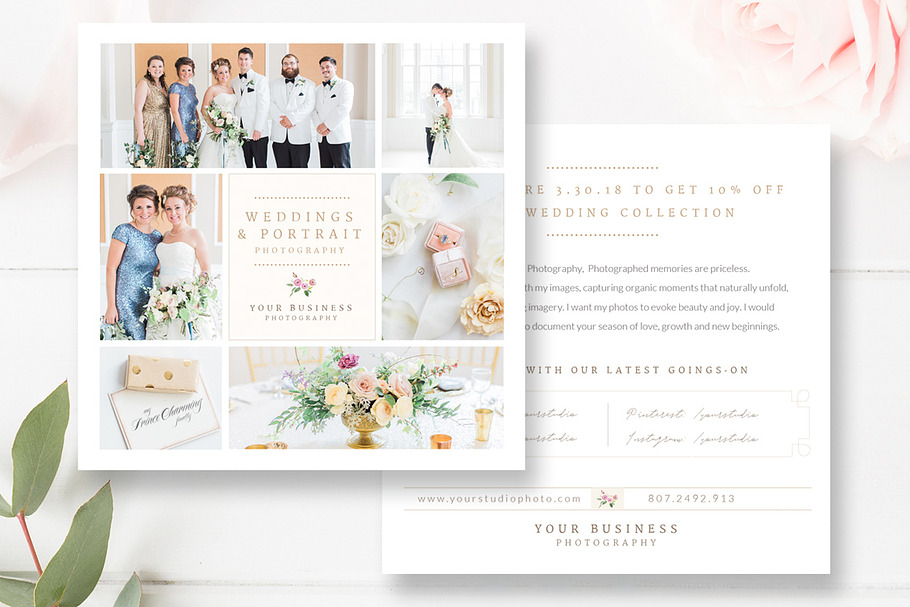 Wedding Photography Flyer Design in Flyer Templates - product preview 8