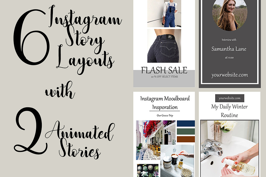 Animated Instagram Stories Template in Instagram Templates - product preview 8
