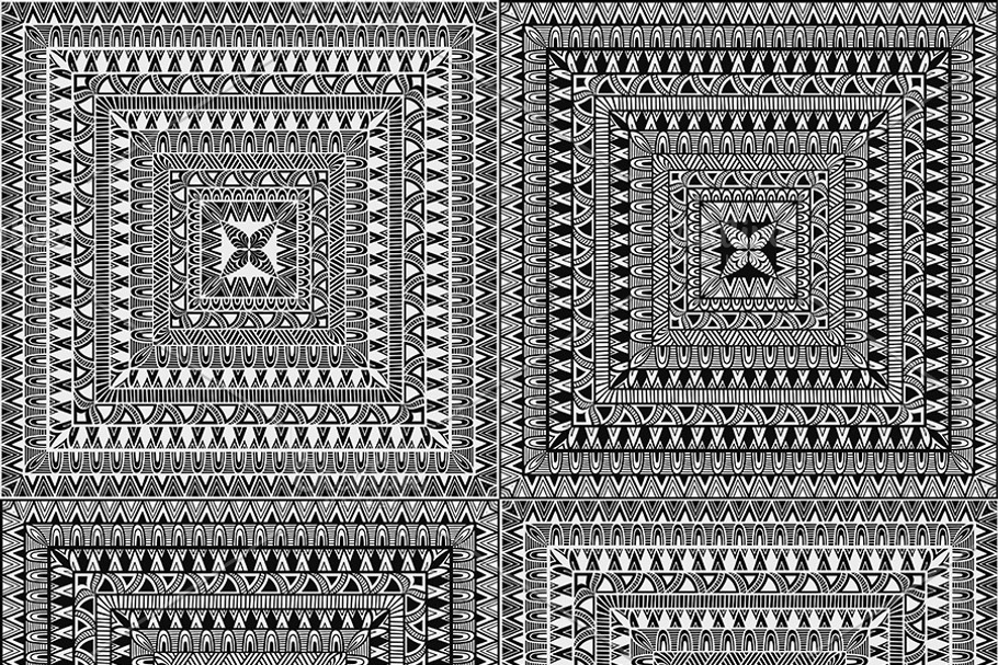 Vector Seamless Ethnic Pattern in Patterns - product preview 8