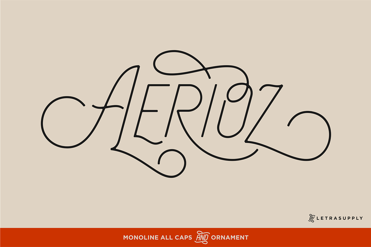 Aerioz in Display Fonts - product preview 8