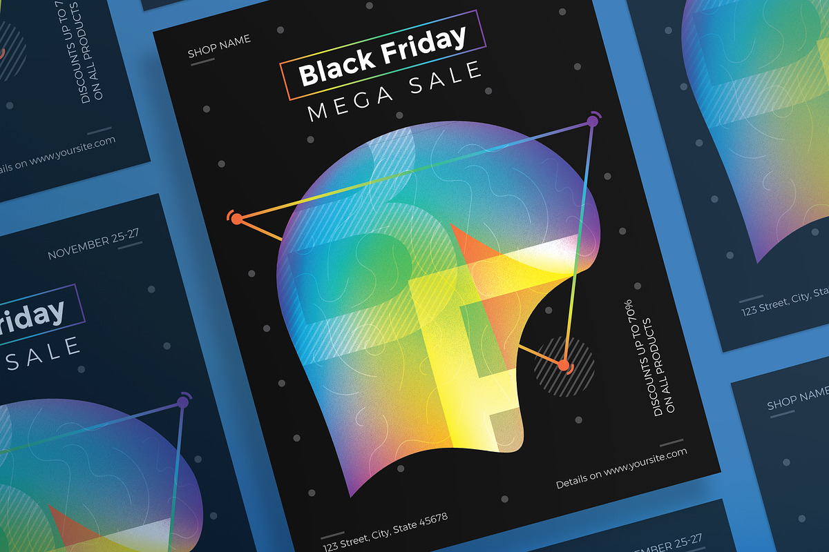 Posters | Black Friday in Flyer Templates - product preview 8
