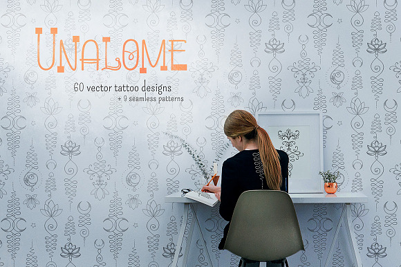 UNALOME | 60 vector designs in Illustrations - product preview 2