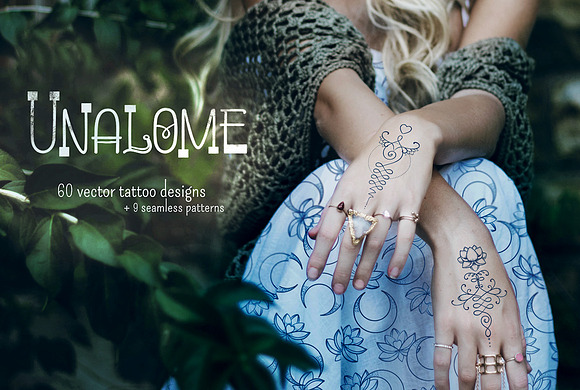 UNALOME | 60 vector designs in Illustrations - product preview 3