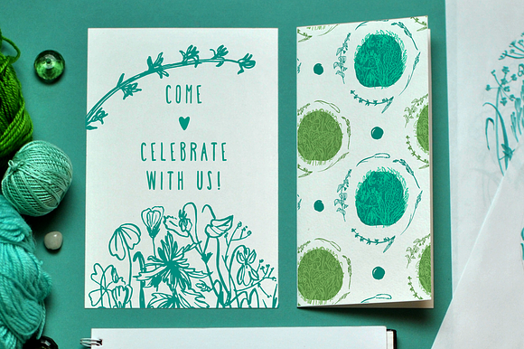 Wild flowers - Marker Graphic Set in Illustrations - product preview 6